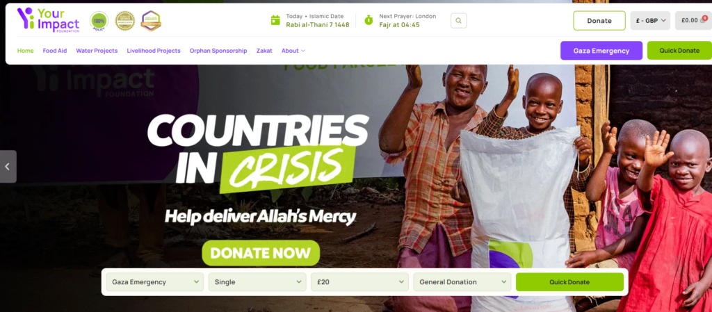 zakat donation uk your impact foundation