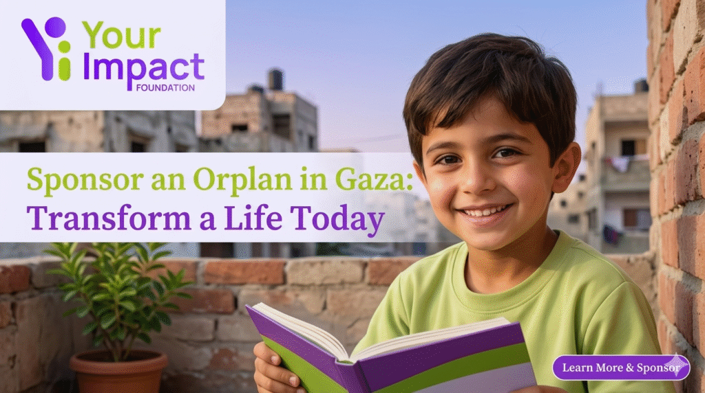 Sponsor an Orphan in Gaza: Transform a Life Today banner image