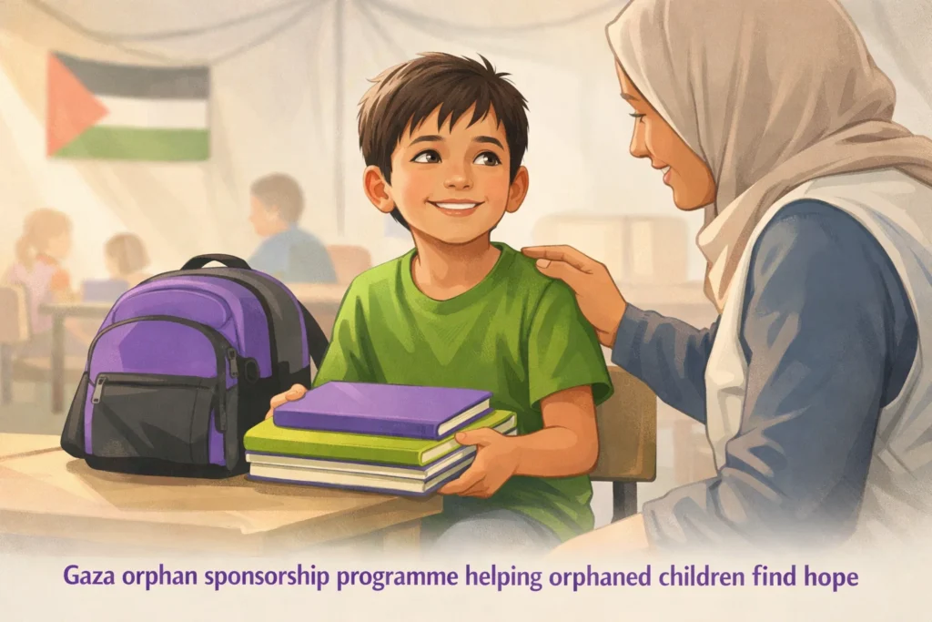 gaza orphan sponsorship program helps children with education