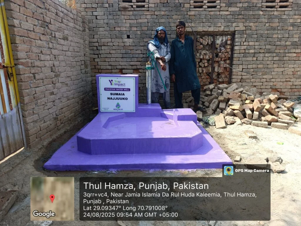 water well pakistan case study